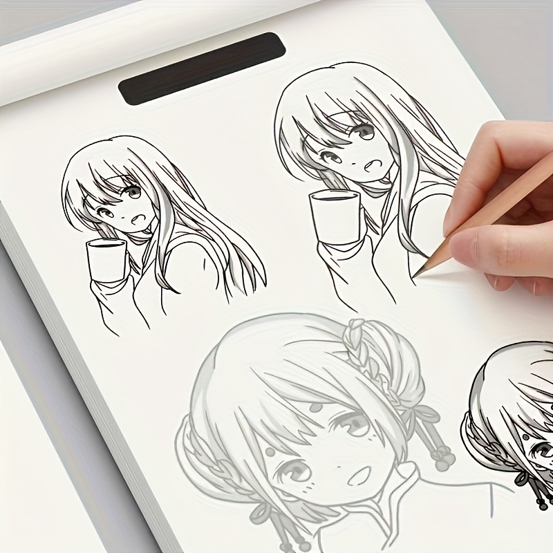 Photography Book - Anime Character Line Art Drawing Book