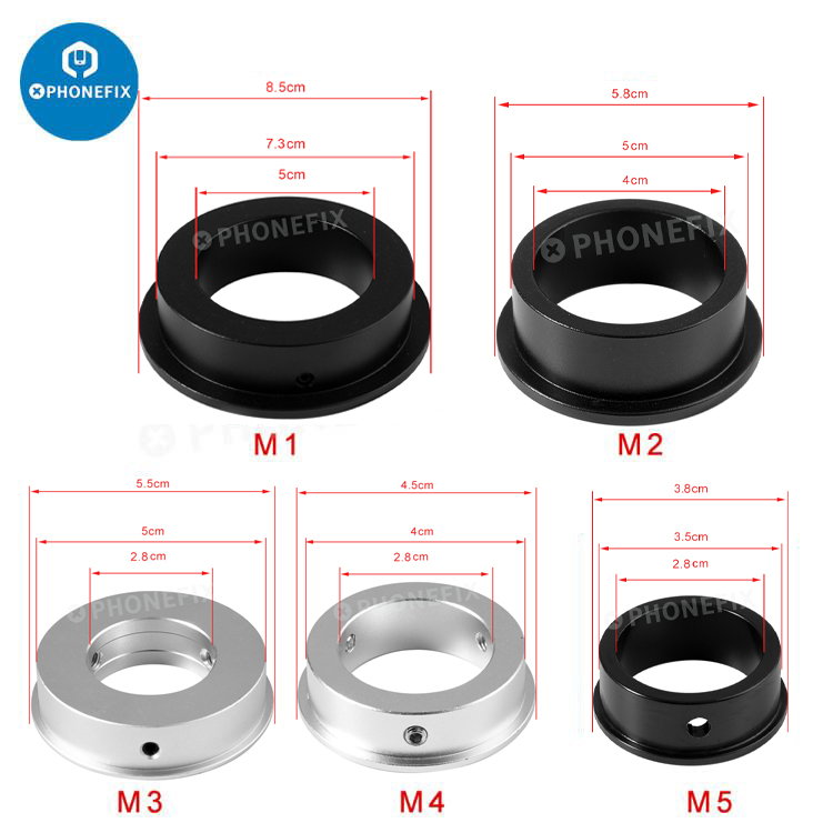 38/45/55/58/85mm to 28mm C-Mou - Lens Adapter Ring ulasan dan harga