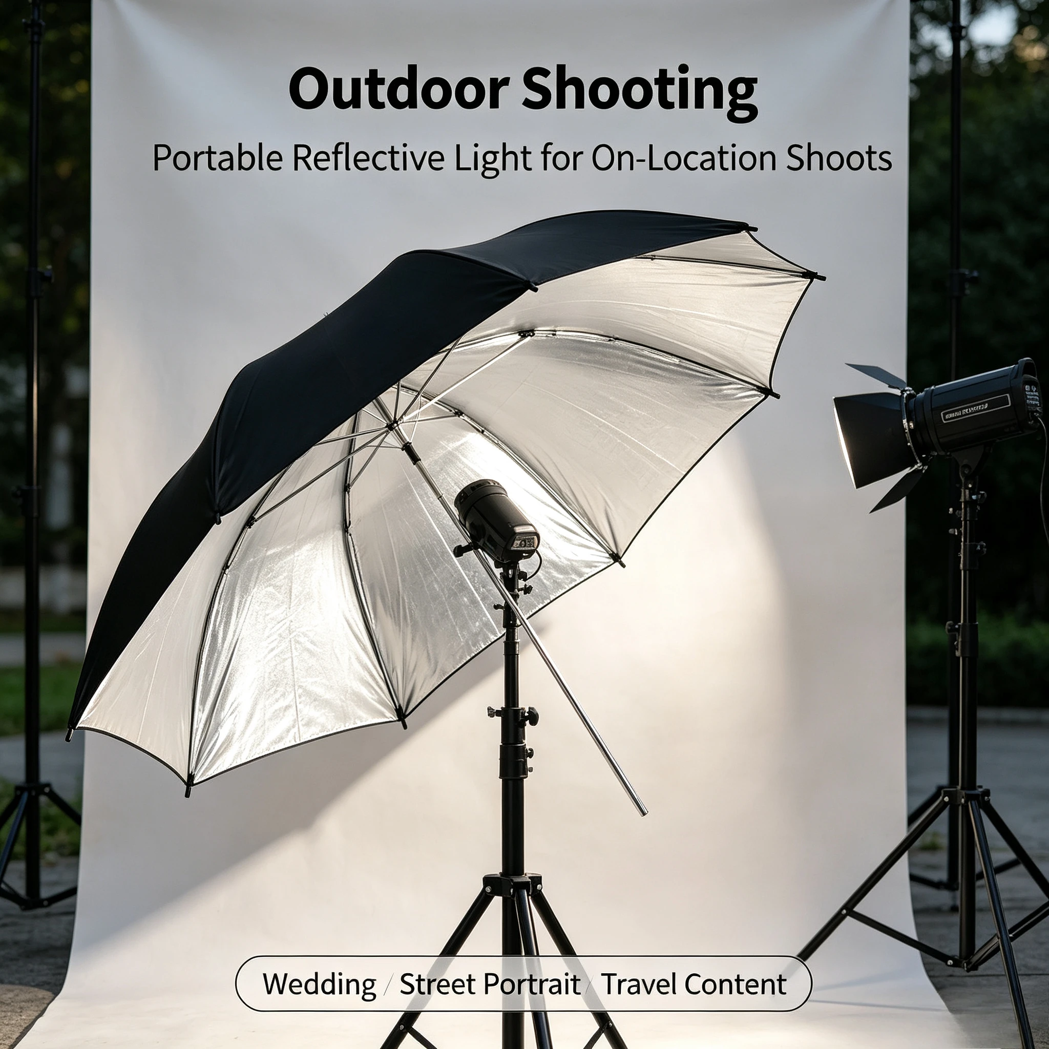 2026 Black Durable 33-inch Ref - Photography Umbrella ulasan dan harga