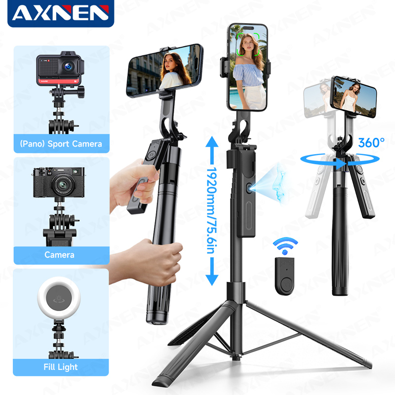 AI Tracking Gimbal Selfie Stic - Photography Prompt ulasan dan harga