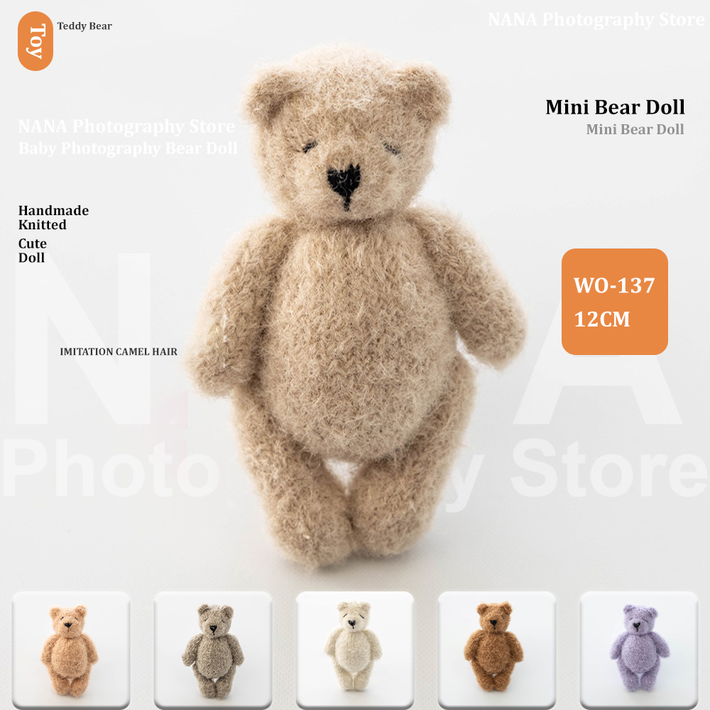 Handmade Knitted Teddy Bear Do - Photographic Memory ulasan dan harga