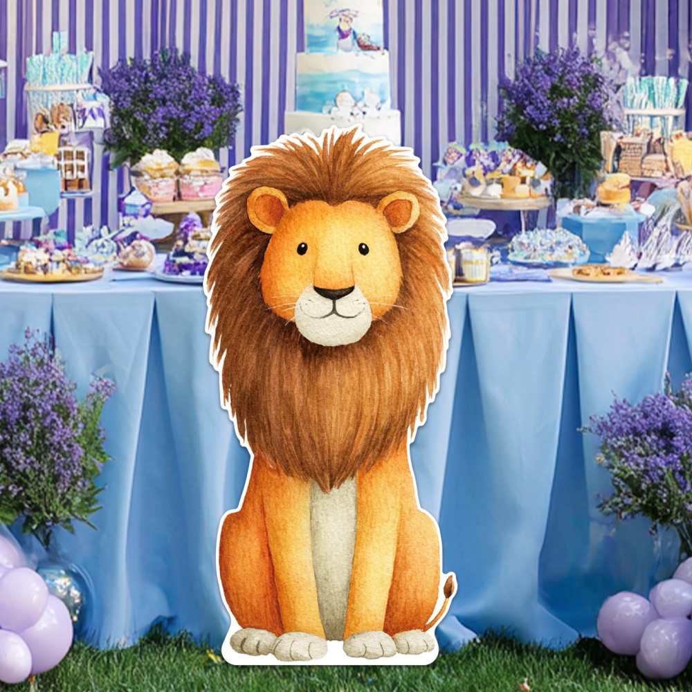 Animal Cardboard Cutout Stande - Photography Prompt ulasan dan harga