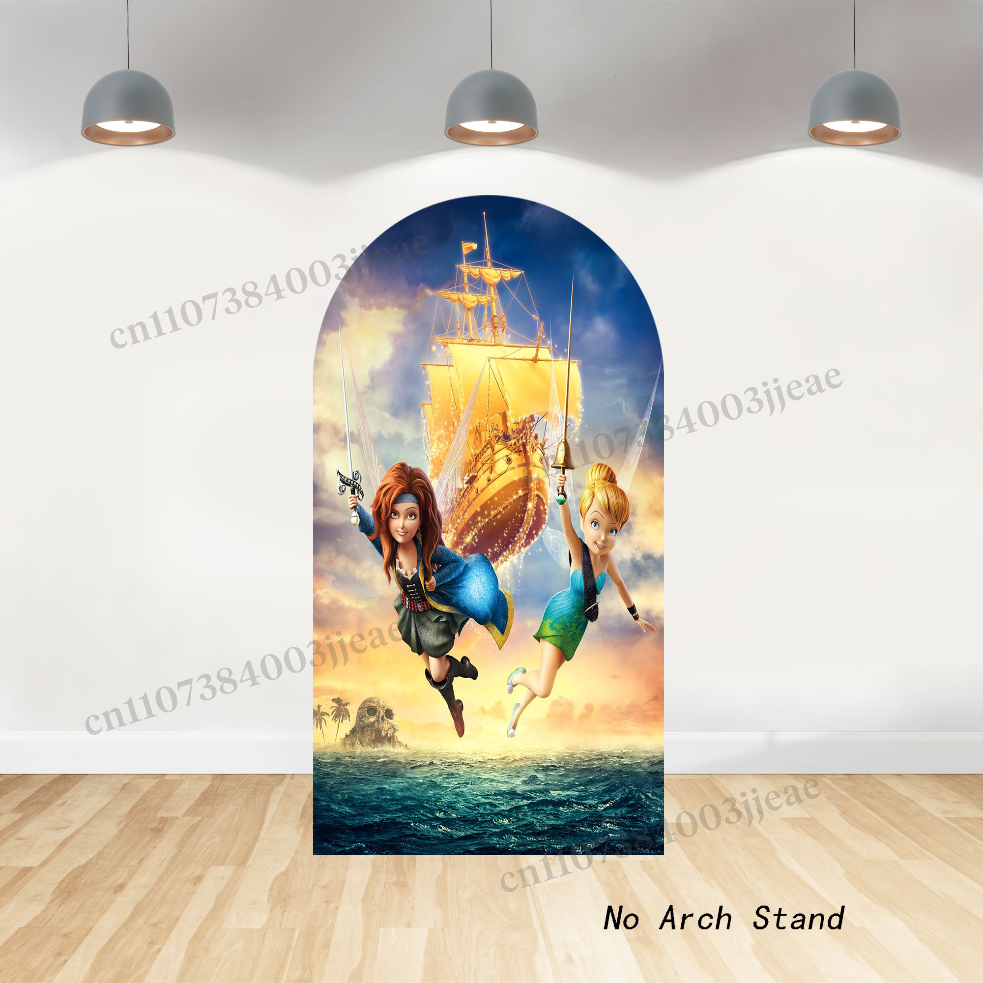 Tinkerbell Arch Photo Backdrop - Photography Cheat Sheet ulasan dan harga