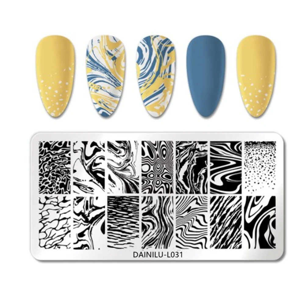 1PC Geometric Pattern Nail Sta - Photography Geometry ulasan dan harga