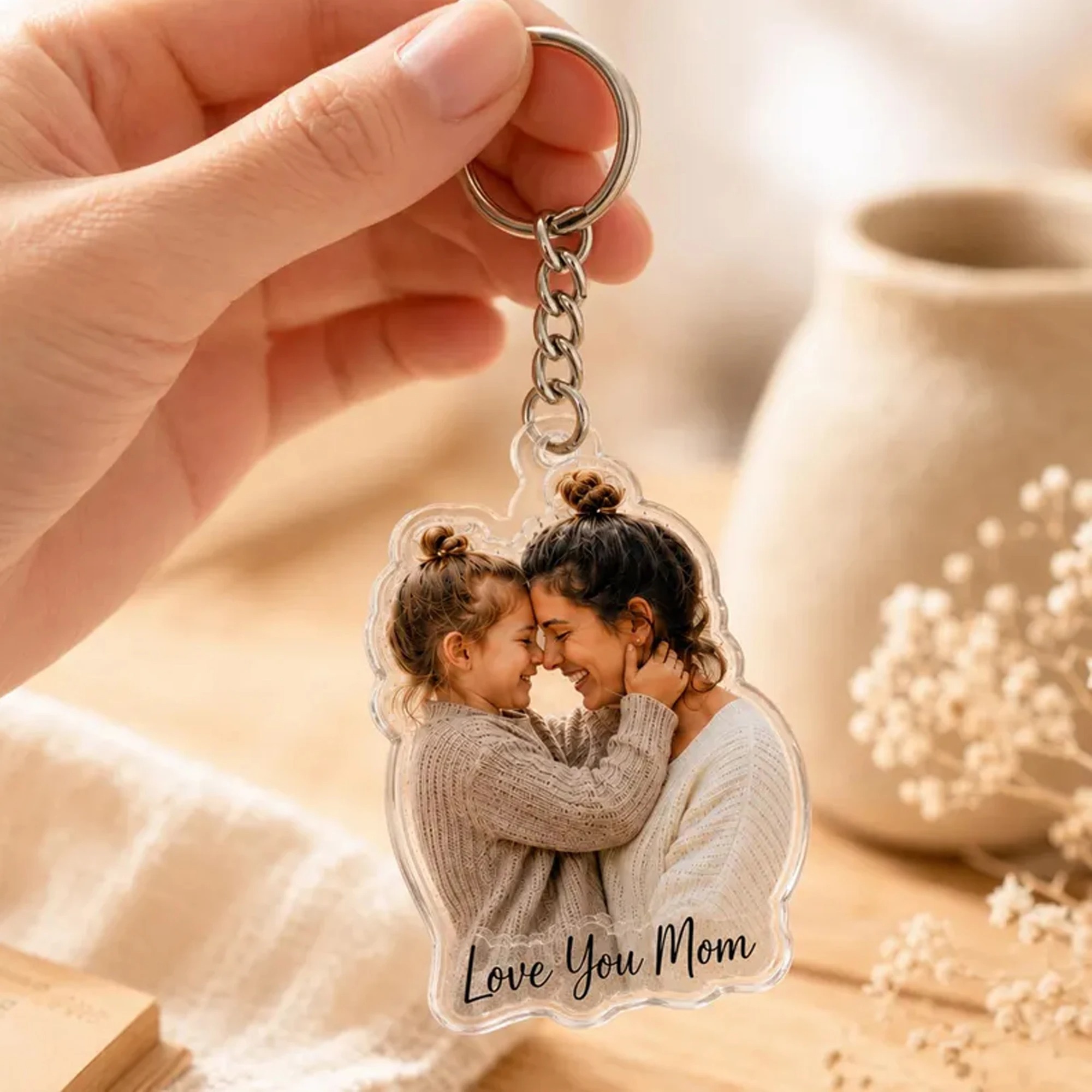 Custom Photo Acrylic Keychain  - Photographic Memory ulasan dan harga