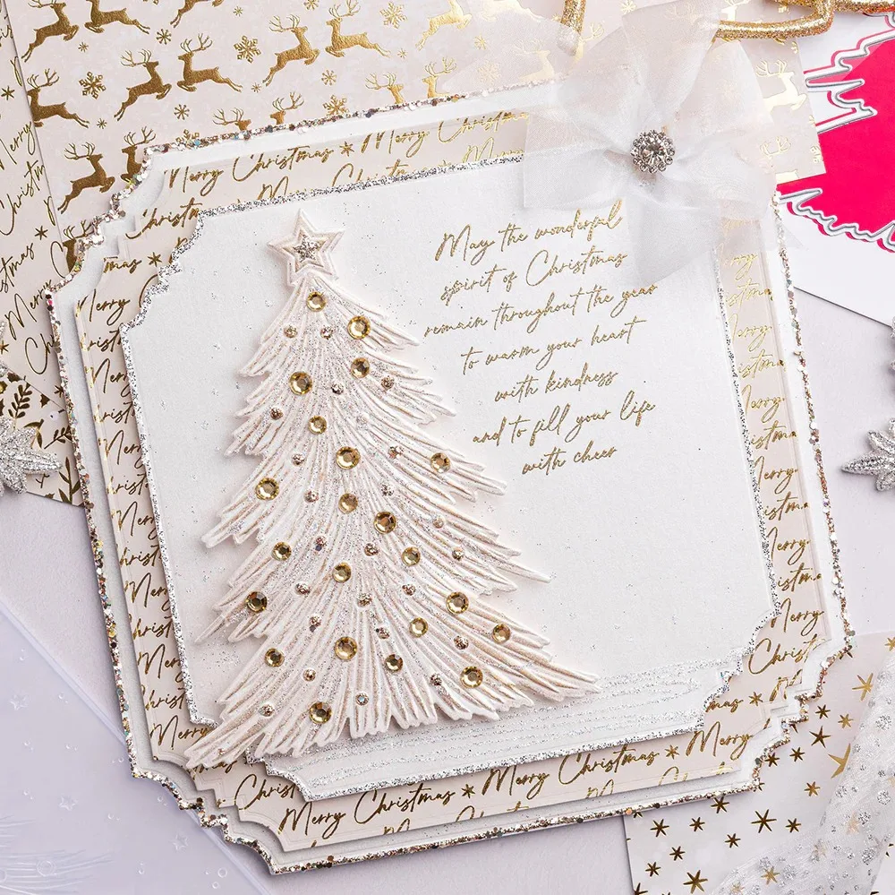 Gilded Floral Merry Christmas  - Photography Umbrella ulasan dan harga