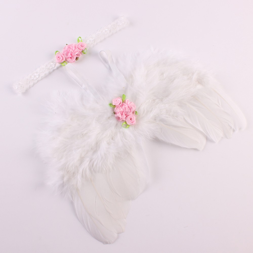 2pcs/set Cute Newborn Angel Fe - Photography Cheat Sheet ulasan dan harga