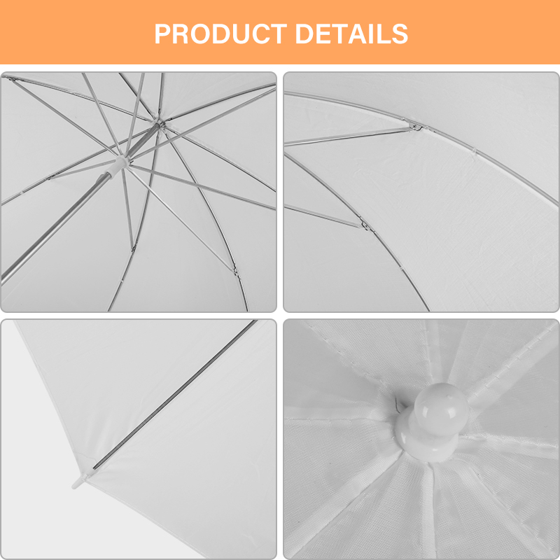 76 * 80cm X4 Transparent White - Photography Umbrella ulasan dan harga