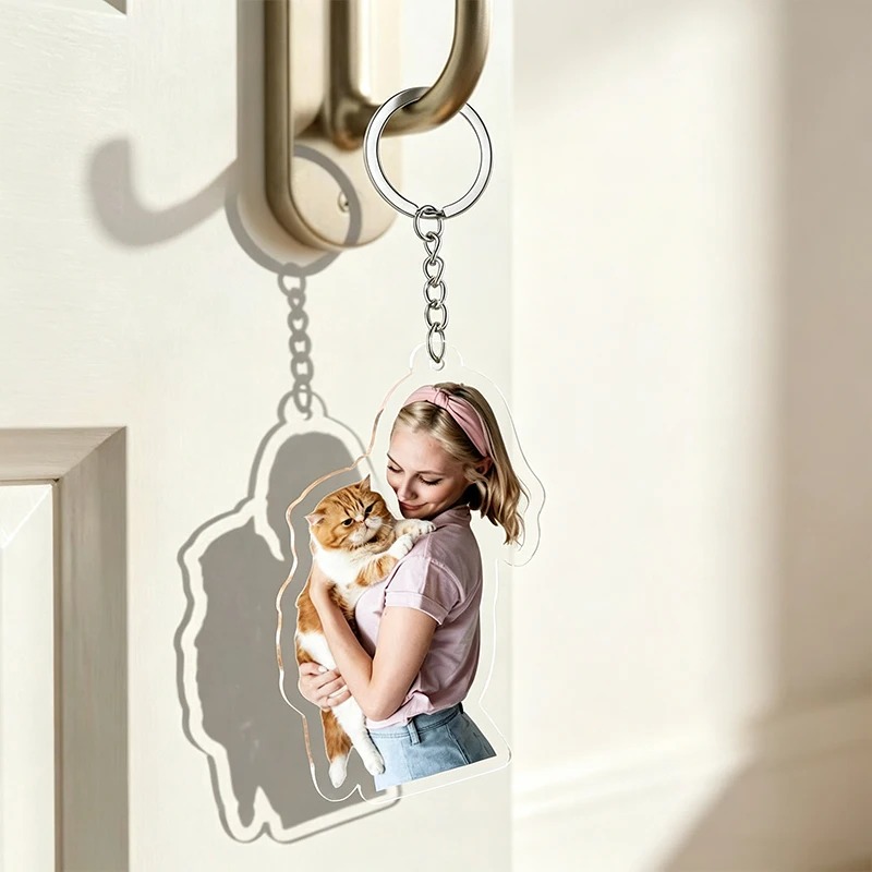 Custom Photo Acrylic Keychain  - Photographic Memory ulasan dan harga