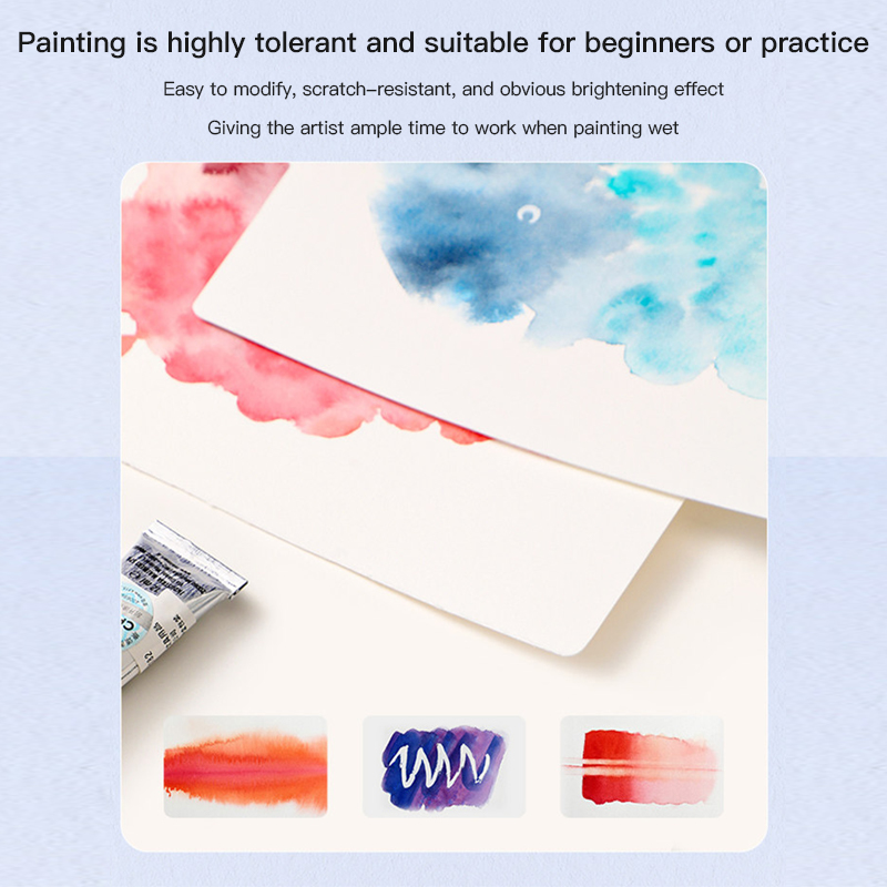 Square Watercolor Book Medium  - Photography Book ulasan dan harga