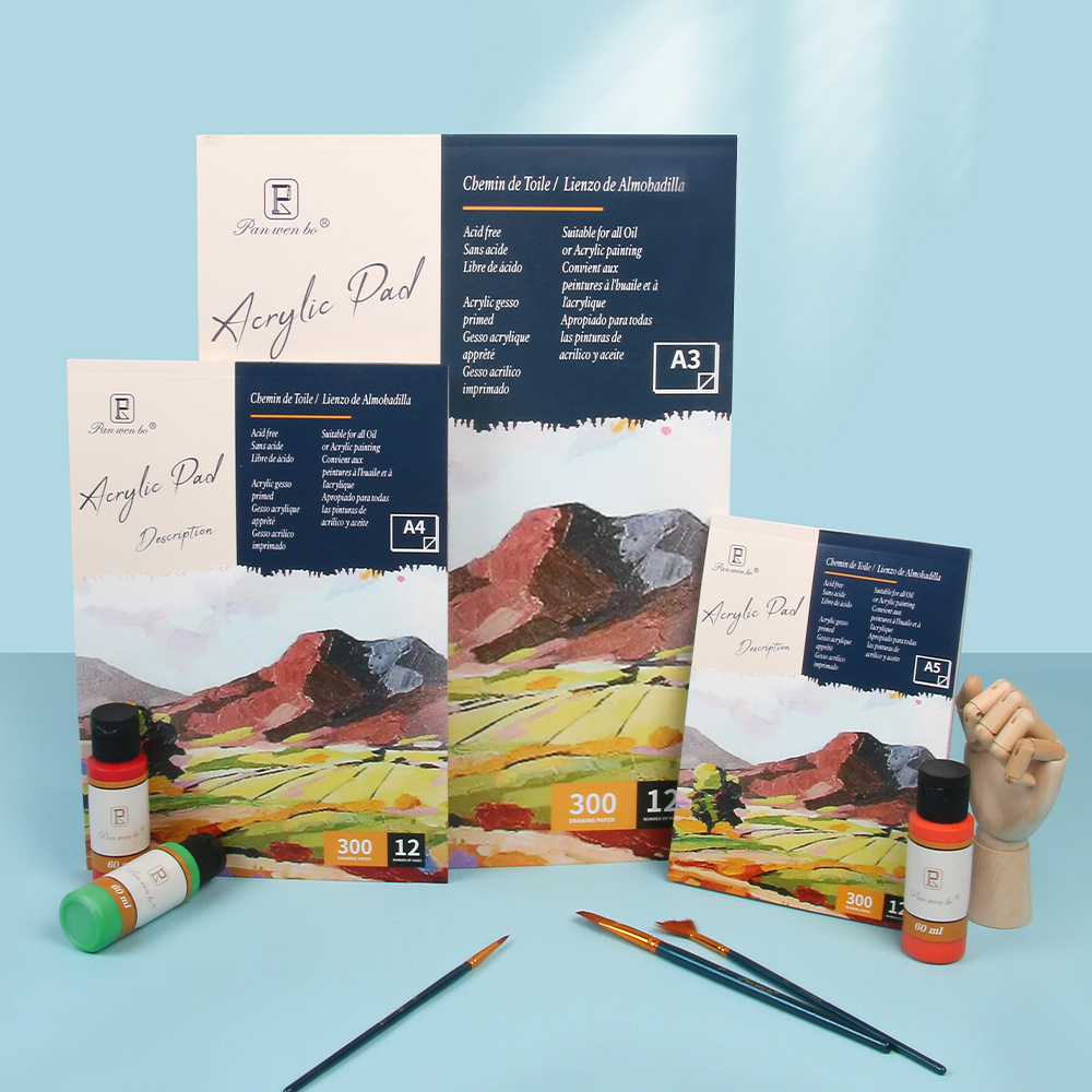 300GSM Acrylic Painting Sketch - Photography Book ulasan dan harga