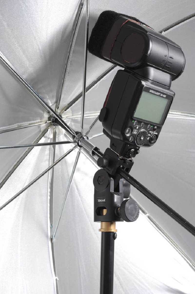 IShoot Mini Flash Bracket/Umbr - Photography Umbrella ulasan dan harga