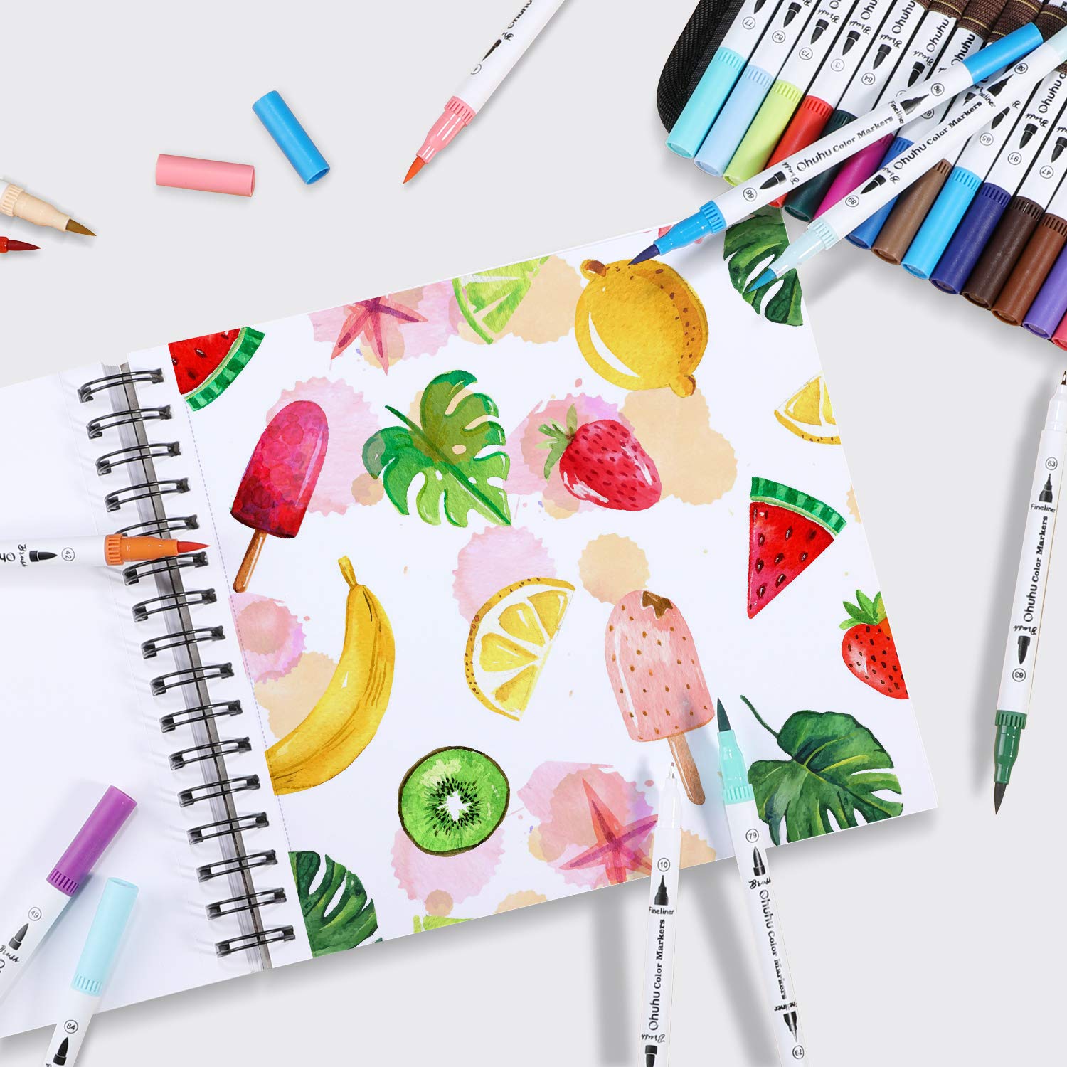 Ohuhu Spiral Bound Marker Pad  - Photography Book ulasan dan harga