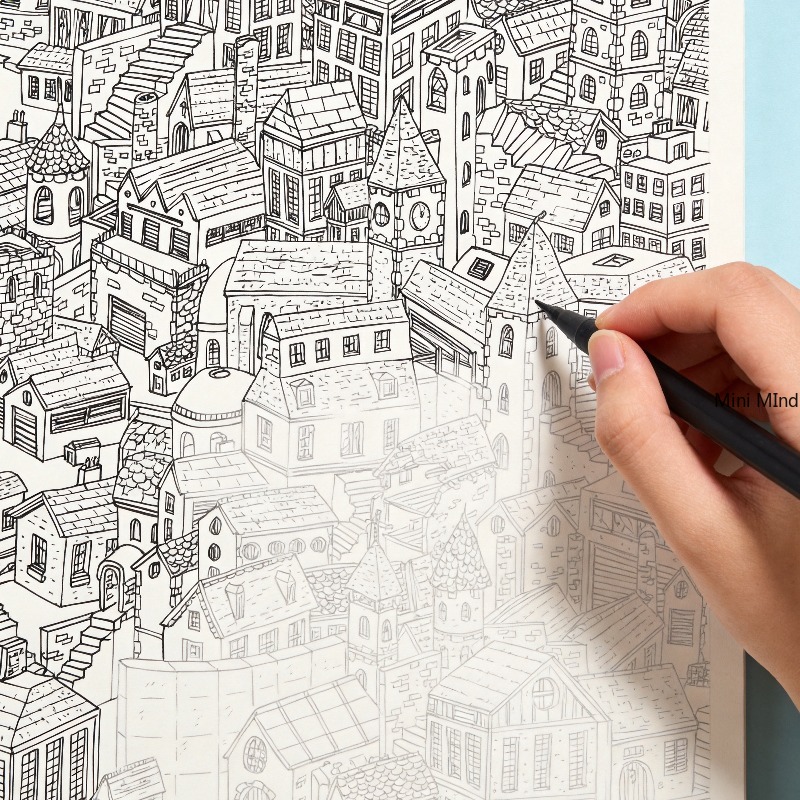 One Adult Stress Relief Sketch - Photography Book ulasan dan harga